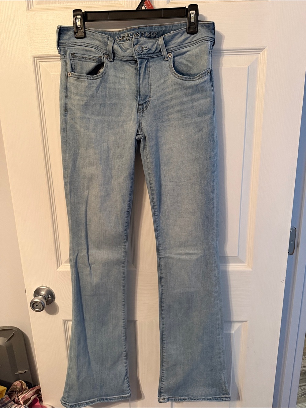 American Eagle Outfitters Light Blue Flare Jeans